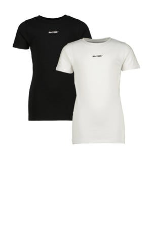 T-shirt Nora - set van 2 zwart/wit