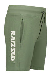 thumbnail: Raizzed regular fit short Djordy met logo olijfgroen