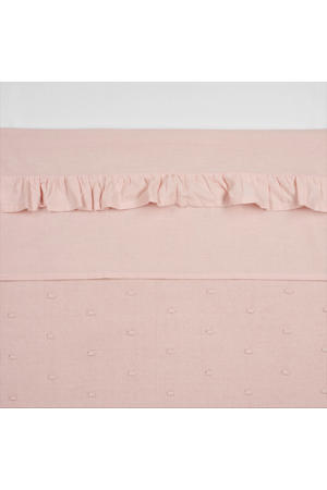 baby ledikantlaken Ruffle 100x150 Soft Pink