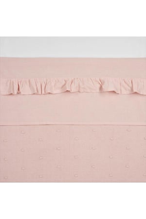 baby ledikantlaken Ruffle 100x150 Soft Pink
