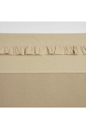 baby wieglaken Ruffle 75x100 Sand