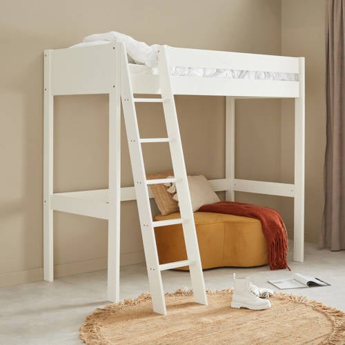 NOUS Living hoogslaper Robin (90x200 cm) Wit | Hoogslaper van