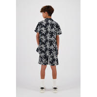 thumbnail: Vingino gebloemde regular fit short Raygo zwart