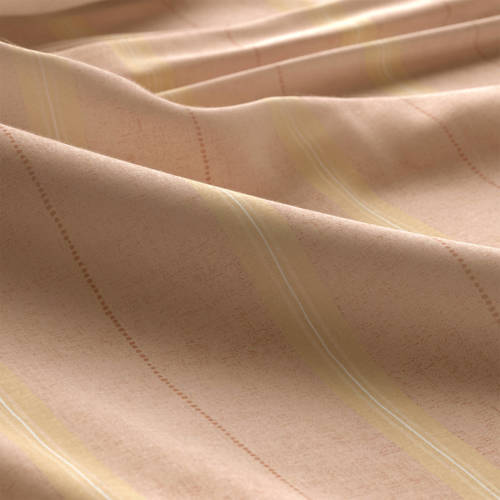 Wehkamp Home katoenen dekbedovertrek 1 persoons (140x220 cm) Roze Streep
