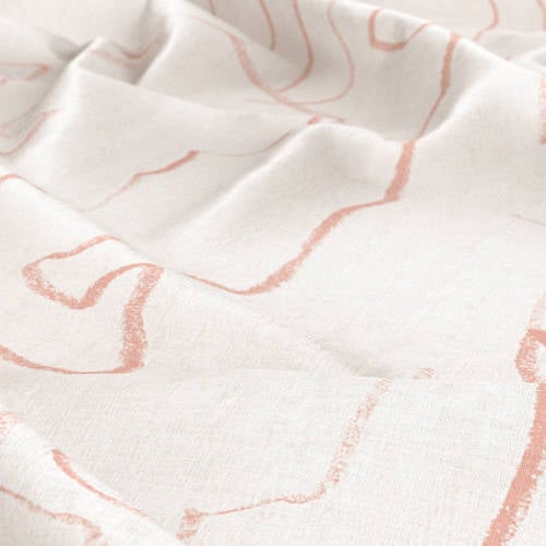 Wehkamp Home katoenen dekbedovertrek baby (100x135 cm) Wit Streep