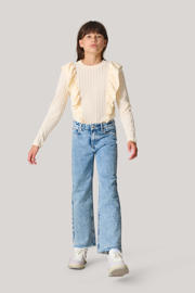 thumbnail: Shoeby strass wide leg jeans medium stonewashed