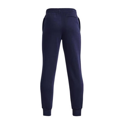 Under Armour joggingbroek Rival Fleece donkerblauw Sportbroek Jongens Katoen 164