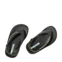thumbnail: Ipanema Anatomic Soft Baby  teenslippers met hielbandje donkergroen