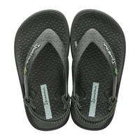 thumbnail: Donkergroene meisjes Ipanema Anatomic Soft Baby teenslippers met hielbandje van rubber 