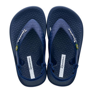 Anatomic Soft Baby teenslippers met hielbandje donkerblauw