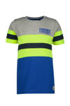 Blauw/limegroen/grijs
