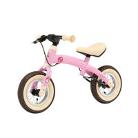 thumbnail: BikeStar Sport, 2 in 1 meegroei loopfiets, 10 inch, roze/eenhoorn