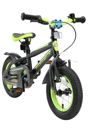 Urban Jungle kinderfiets 12 inch zwart 