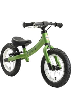 Sport, meegroei loopfiets, 12 inch, groen