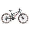 BikeStar MTB Fully kinderfiets 24 inch blauw