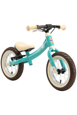 Sport, meegroei loopfiets, 12 inch, turquoise