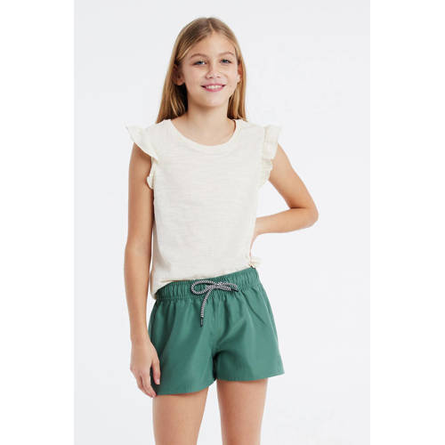 Protest strandshort PRTEVI JR groen Meisjes Polyester Effen