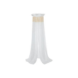 vintage sluier 155 cm Boho Lace Ivory