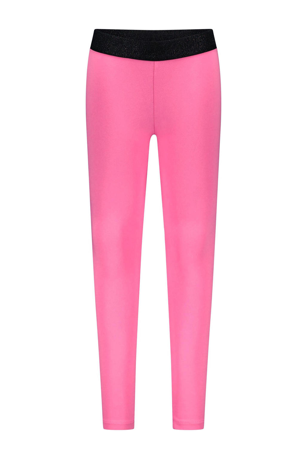 Roze meisjes B.Nosy legging van stretchkatoen met elastische tailleband