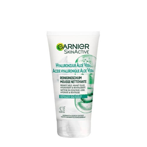 Garnier Skinactive Hyaluronzuur & Aloe Vera hydraterende gezichtsreinigingsschuim – 150 ml Face wash