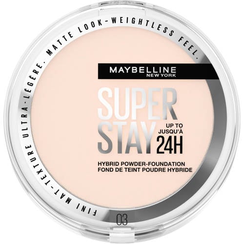 Maybelline New York SuperStay 24H Hybrid Powder Foundation poeder foundation - kleur 03