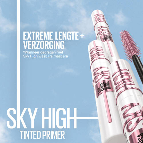 Maybelline New York Lash Sensational Sky High Tinted mascara primer Zwart 7 ml
