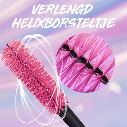 Maybelline New York The Falsies Surreal Extensions mascara Very Black zwart 10 ml