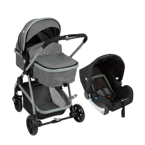 BebeConfort kinderwagen Hello Trio Black Chic Zwart