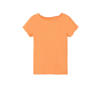 NAME IT KIDS ribgebreid T-shirt NKFVEMMA oranje