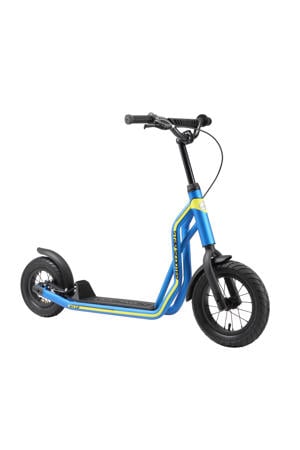  Autoped, 12 inch + 10 inch, blauw