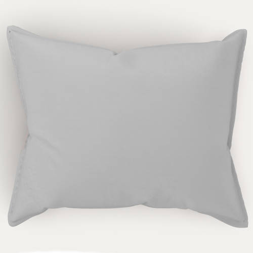 Wehkamp Home perkal katoenen kussensloop taupe (60x70 cm) (set van 2) Bruin