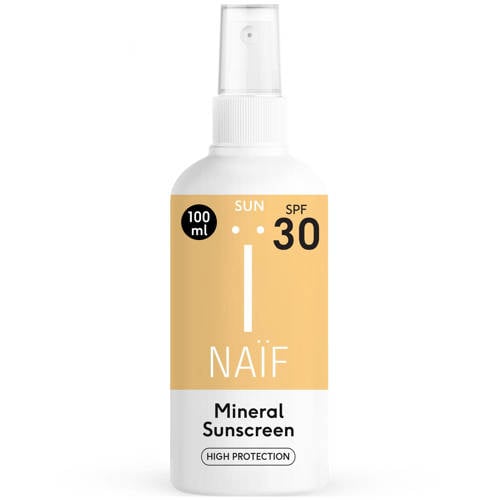NAÏF zonnebrand spray voor volwassenen factor 30 - 100 ml