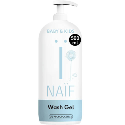 NAÏF reinigende wasgel voor baby & kids - 500 ml | Wasgel van NAÏF