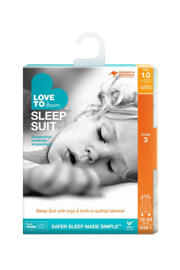 thumbnail: Love to Dream slaappak Fase 3 TOG 1.0 grijs/wit