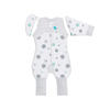 Love to Dream SwaddleUp overgangsslaapzak Fase 2 TOG 0,2 wit/grijs