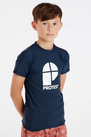 UV T-shirt PRTBERENT JR donkerblauw