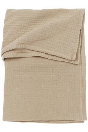 hydrofiele baby wieglaken 75x100 cm sand