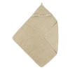 Meyco badcape met badstof ruffle 80x80cm sand
