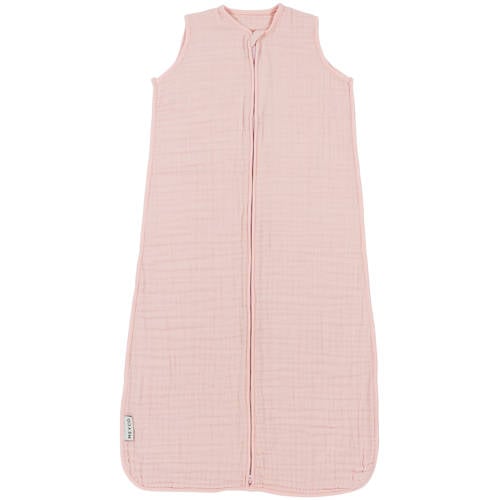 Meyco hydrofiele zomerslaapzak Uni Soft Pink Babyslaapzak Roze Effen 110