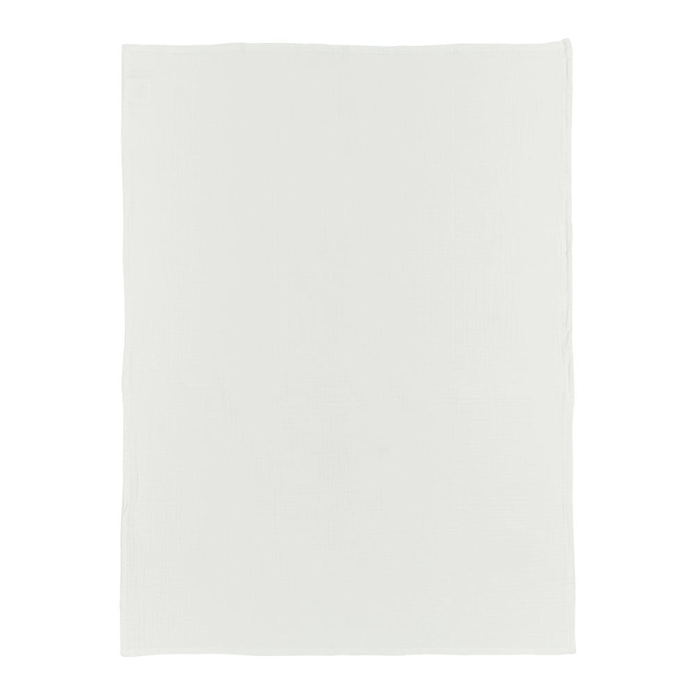 Meyco hydrofiele baby wieglaken 75x100 cm offwhite