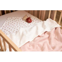 thumbnail: Meyco hydrofiele baby wieglaken 75x100 cm offwhite