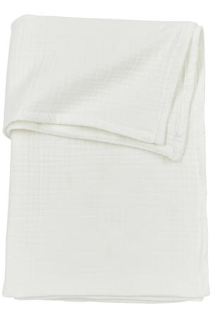 hydrofiele baby wieglaken 75x100 cm offwhite