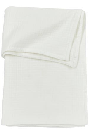 hydrofiele baby wieglaken 75x100 cm offwhite
