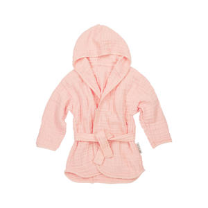 hydrofiele badjas soft pink