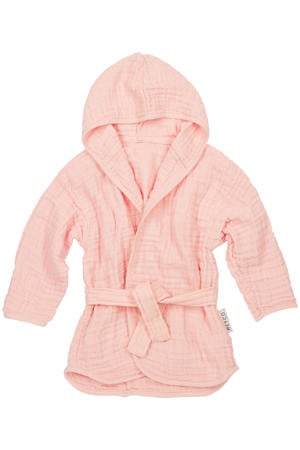 hydrofiele badjas soft pink