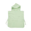 Meyco basic badstof badponcho 1-3 jaar soft green