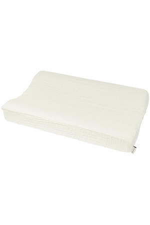 hydrofiele aankleedkussenhoes offwhite