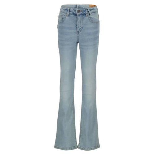 America Today flared jeans Emily Flare Jr light used Blauw Meisjes Stretchdenim