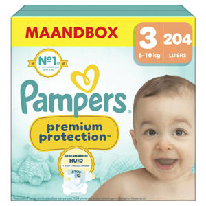 Maat 3 maandbox - 204 luiers - 6kg-10kg