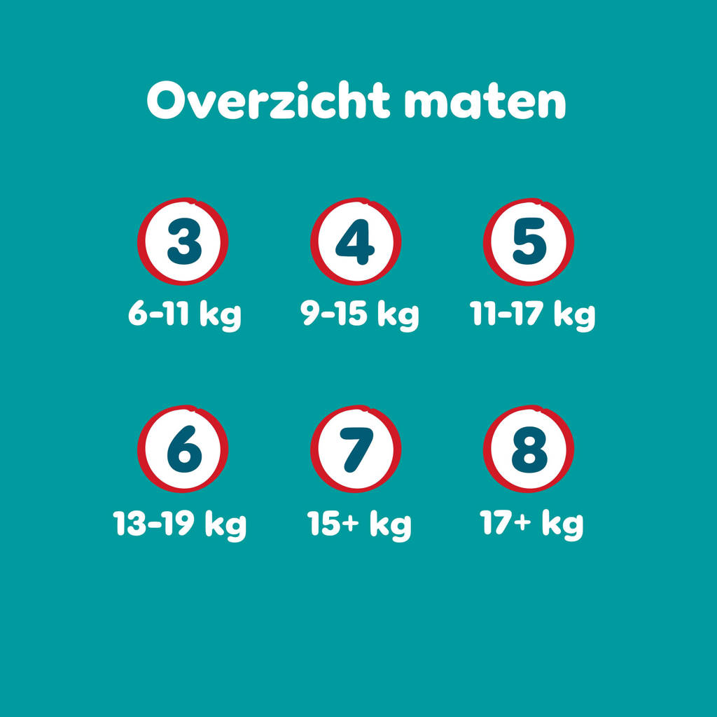 Pampers - Baby Dry Pants - Maat 7 - Maandbox - 126 stuks - 17 KG